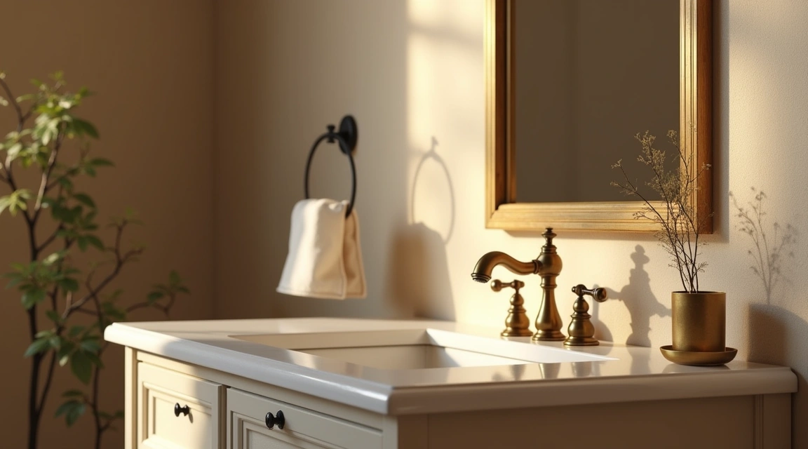 brass home accents for traditional interiors supporting image 2