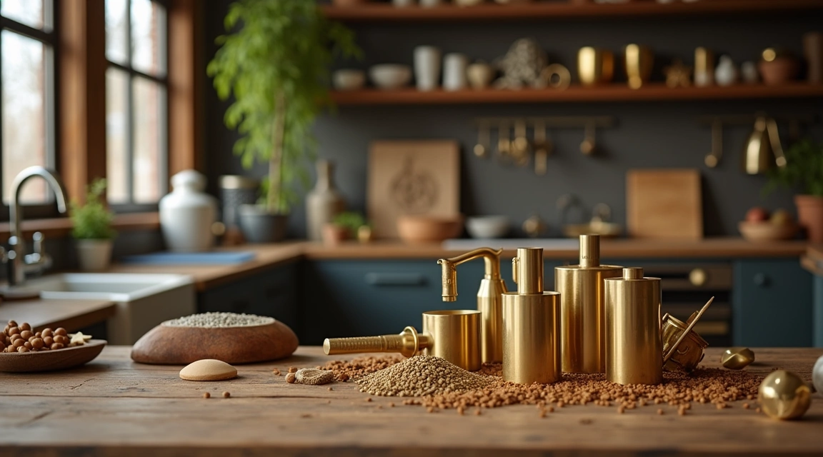 mixing brass finishes at home supporting image 2