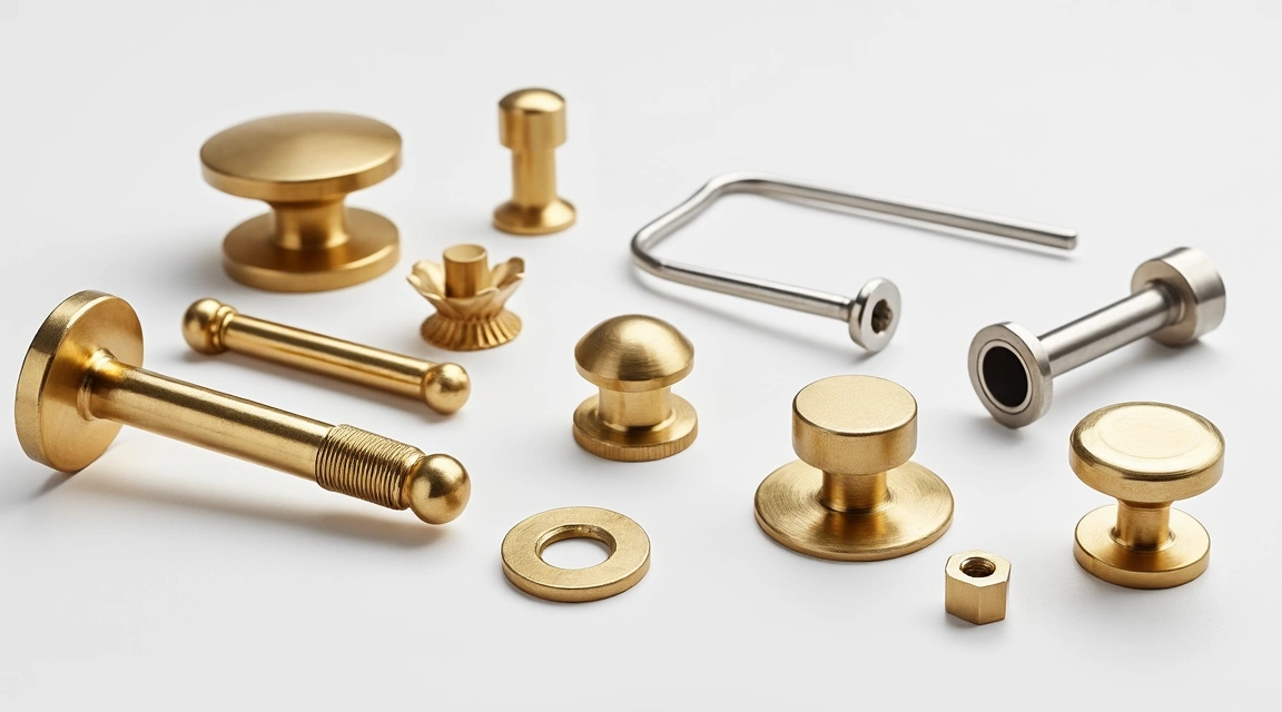solid brass vs plated hardware supporting image 2